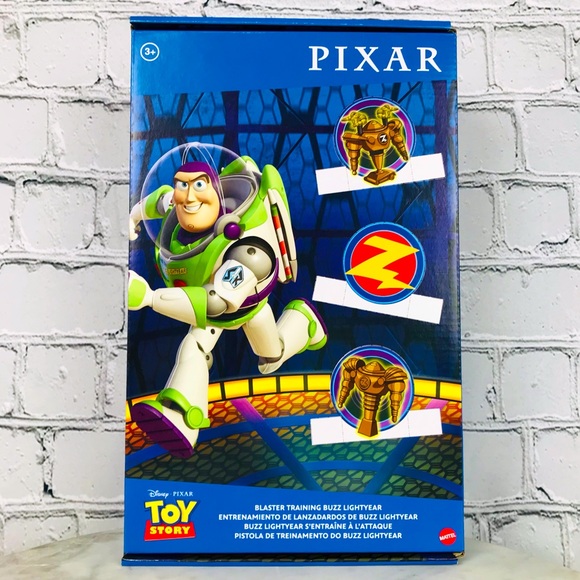 Disney Pixar Toy Story Blaster Training Buzz Lightyear 10” Movie Size Figure NEW - Picture 1 of 10